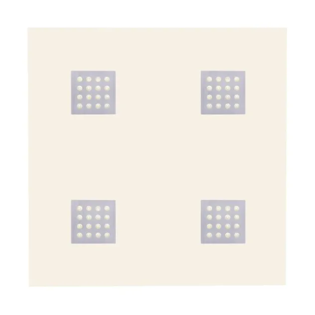 Neuhaus PURE® LED-Panel PURE Neo, aluminium gebürstet, 62x62cm, dimmbar