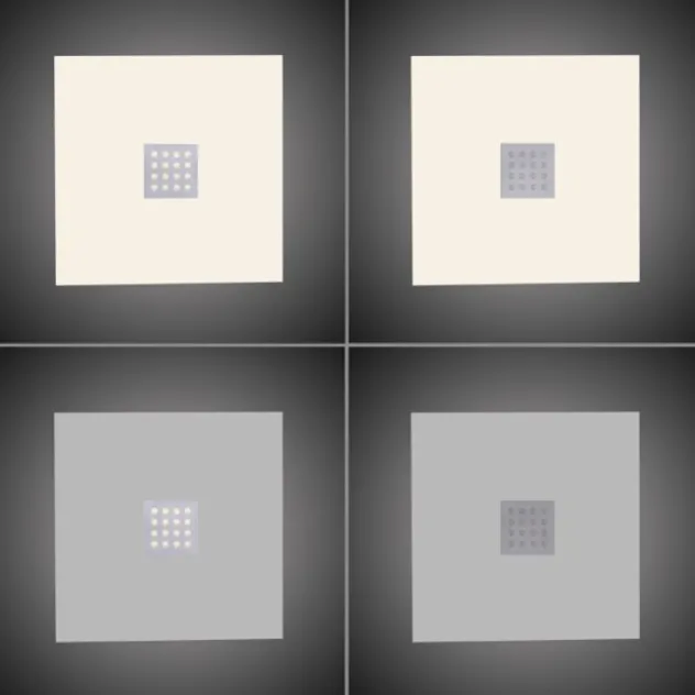 Neuhaus PURE® LED-Panel PURE Neo, Alu, 45x45cm, CCT, Fernbedienung