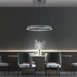 Neuhaus PURE® LED Pendelleuchte PURE E-Loop mystic grey (grau)