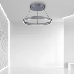 Neuhaus PURE® LED Pendelleuchte PURE E-Loop mystic grey (grau)