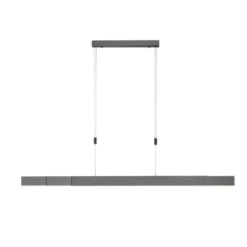 Neuhaus PURE® LED Pendelleuchte PURE Moto e-SLIDE® platin (grau)