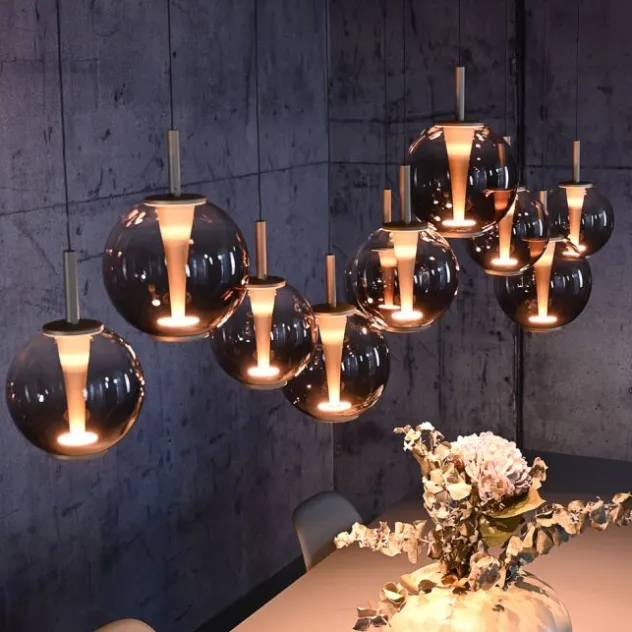 Neuhaus PURE® LED Pendelleuchte PURE E-Infinity, bronce mit e-Slide Funktion