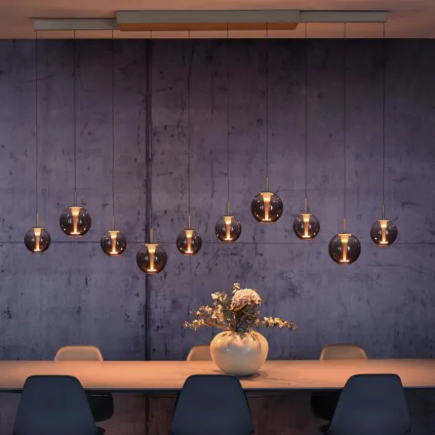 Neuhaus PURE® LED Pendelleuchte PURE E-Infinity, bronce mit e-Slide Funktion