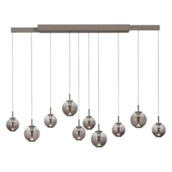 Neuhaus PURE® LED Pendelleuchte PURE E-Infinity, bronce mit e-Slide Funktion