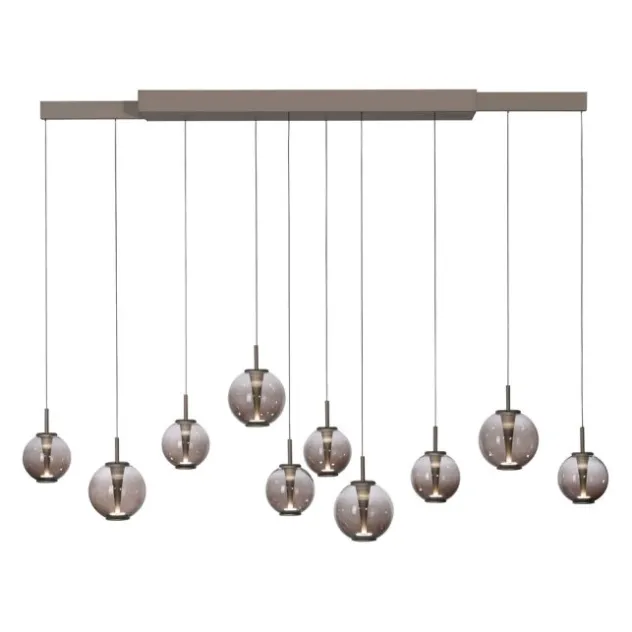 Neuhaus PURE® LED Pendelleuchte PURE E-Infinity, bronce mit e-Slide Funktion