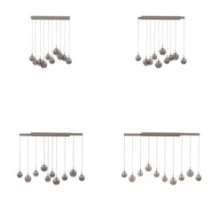 Neuhaus PURE® LED Pendelleuchte PURE E-Infinity, bronce mit e-Slide Funktion