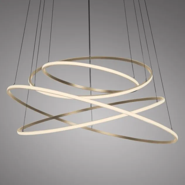 Neuhaus PURE® LED Pendelleuchte PURE Flying Rings,bronce