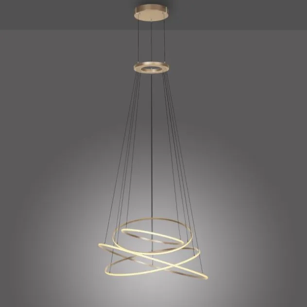 Neuhaus PURE® LED Pendelleuchte PURE Flying Rings,bronce