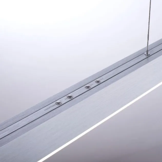 Neuhaus PURE® LED Pendelleuchte PURE Moto e-SLIDE® diamond (alu)
