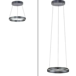Neuhaus PURE® LED Pendelleuchte PURE E-Loop mystic-grey (grau)