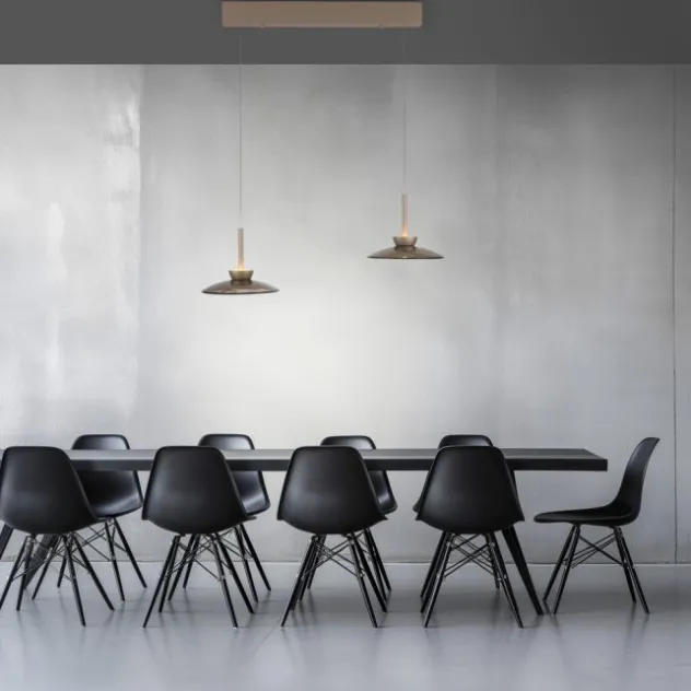 Neuhaus PURE® LED Pendelleuchte Pure Moon, bronce, höhenverstellbar, dimmbar