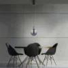 Neuhaus PURE® LED Pendelleuchte PURE Infinity mystic grey, Comfort Lift Funktion