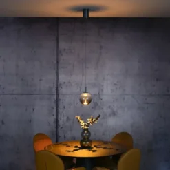 Neuhaus PURE® LED Pendelleuchte PURE Infinity mystic grey, Comfort Lift Funktion