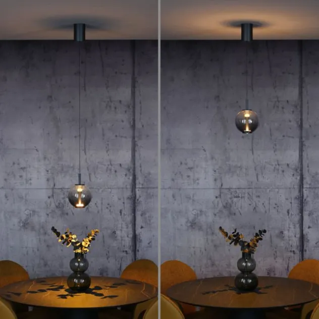 Neuhaus PURE® LED Pendelleuchte PURE Infinity mystic grey, Comfort Lift Funktion