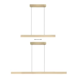 Neuhaus PURE® LED Pendelleuchte PURE Moto-Rise imperial gold elektrisch