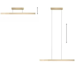 Neuhaus PURE® LED Pendelleuchte PURE Moto-Rise imperial gold elektrisch