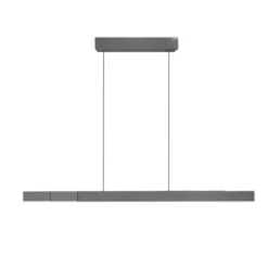 Neuhaus PURE® LED Pendelleuchte PURE Moto-Rise platin (grau) elektrisch
