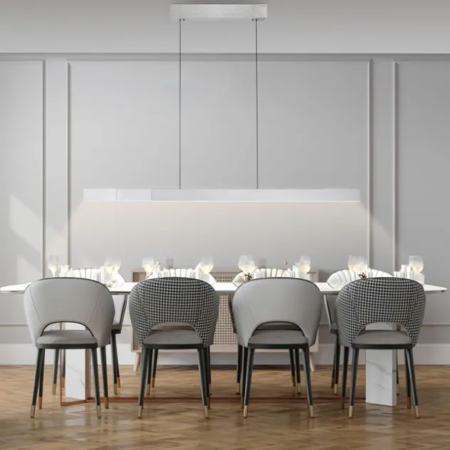 Neuhaus PURE® LED Pendelleuchte PURE Moto-Rise diamond (alu)