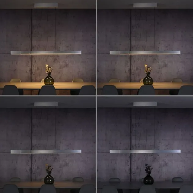 Neuhaus PURE® LED Pendelleuchte PURE Moto-Rise diamond (alu)