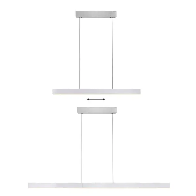 Neuhaus PURE® LED Pendelleuchte PURE Moto-Rise diamond (alu)
