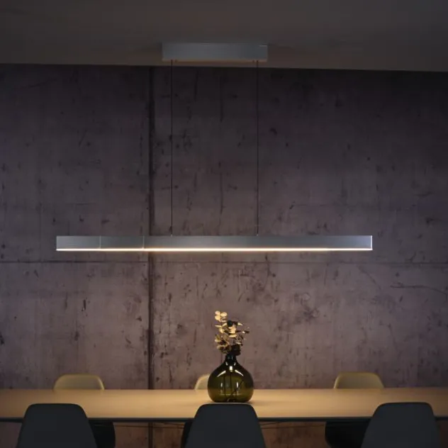 Neuhaus PURE® LED Pendelleuchte PURE Moto-Rise diamond (alu)