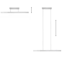 Neuhaus PURE® LED Pendelleuchte PURE Moto-Rise diamond (alu)