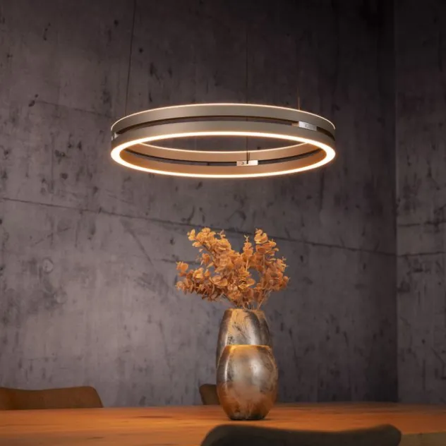 Neuhaus PURE® LED Pendelleuchte PURE E-Loop, bronce
