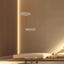 Neuhaus PURE® LED Pendelleuchte PURE E-Loop, bronce