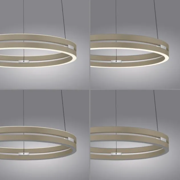 Neuhaus PURE® LED Pendelleuchte PURE E-Loop, bronce