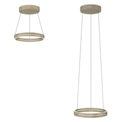 Neuhaus PURE® LED Pendelleuchte PURE E-Loop, bronce