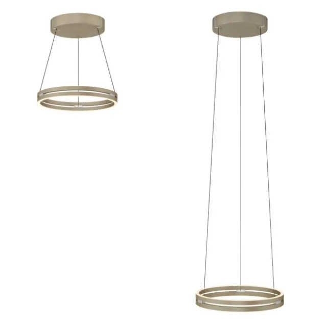 Neuhaus PURE® LED Pendelleuchte PURE E-Loop, bronce