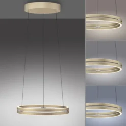 Neuhaus PURE® LED Pendelleuchte PURE E-Loop ivory gold