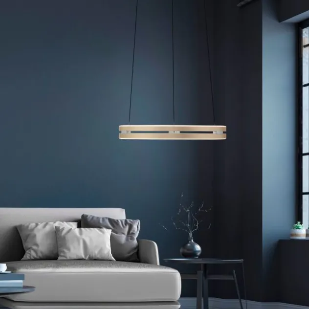 Neuhaus PURE® LED Pendelleuchte PURE E-Loop ivory gold