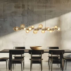 Neuhaus PURE® LED Pendelleuchte PURE E-Popup, bronce