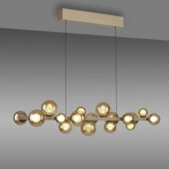 Neuhaus PURE® LED Pendelleuchte PURE E-Popup, bronce