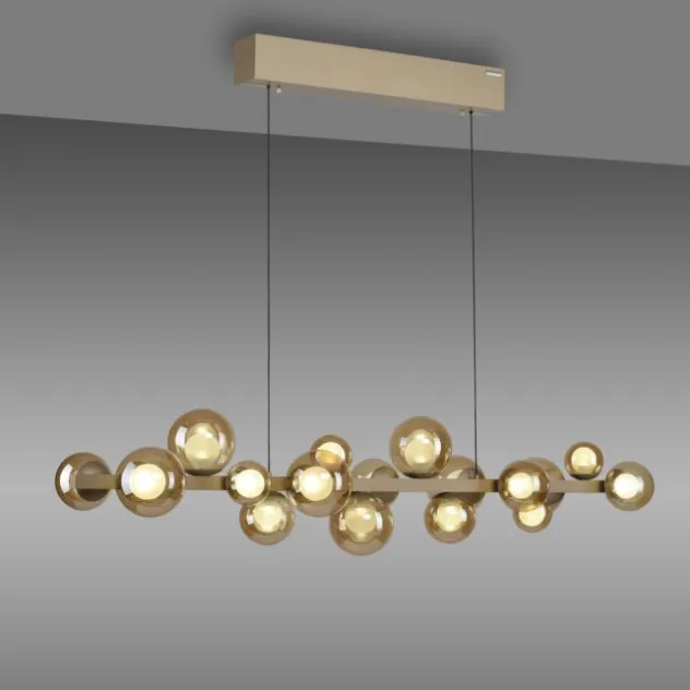 Neuhaus PURE® LED Pendelleuchte PURE E-Popup, bronce