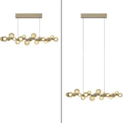 Neuhaus PURE® LED Pendelleuchte PURE E-Popup, bronce