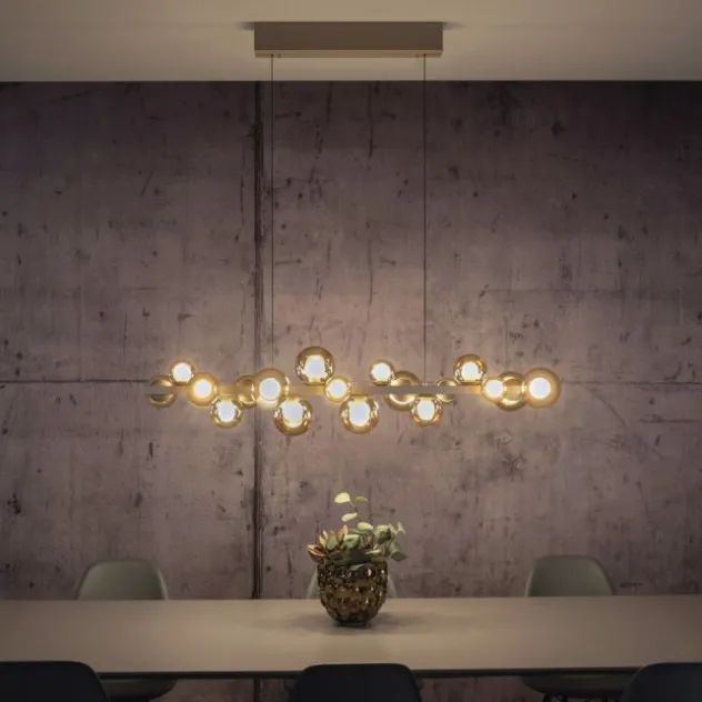 Neuhaus PURE® LED Pendelleuchte PURE E-Popup, bronce