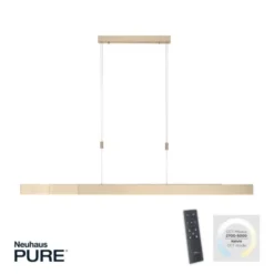 Neuhaus PURE® LED Pendelleuchte PURE Moto e-SLIDE® imperial gold