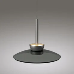 Neuhaus PURE® LED Pendelleuchte PURE Moon platin (grau) höhenverstellbar