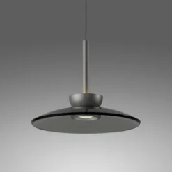 Neuhaus PURE® LED Pendelleuchte PURE Moon platin (grau) höhenverstellbar