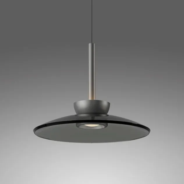 Neuhaus PURE® LED Pendelleuchte PURE Moon platin (grau) höhenverstellbar