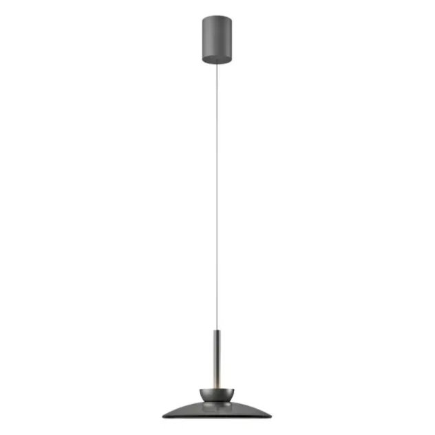 Neuhaus PURE® LED Pendelleuchte PURE Moon platin (grau) höhenverstellbar