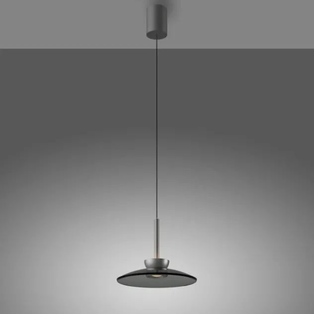 Neuhaus PURE® LED Pendelleuchte PURE Moon platin (grau) höhenverstellbar