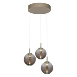 Neuhaus PURE® LED Pendelleuchte PURE E-Infinity, bronce, mit e-Lift Funktion