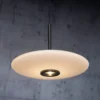 Neuhaus PURE® LED Pendelleuchte PURE E-Vitrum, dark-metal brown, höhenverstellbar