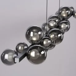 Neuhaus PURE® LED Pendelleuchte PURE E-Popup,platin (grau)