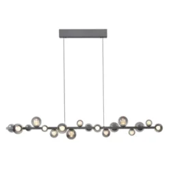 Neuhaus PURE® LED Pendelleuchte PURE E-Popup,platin (grau)
