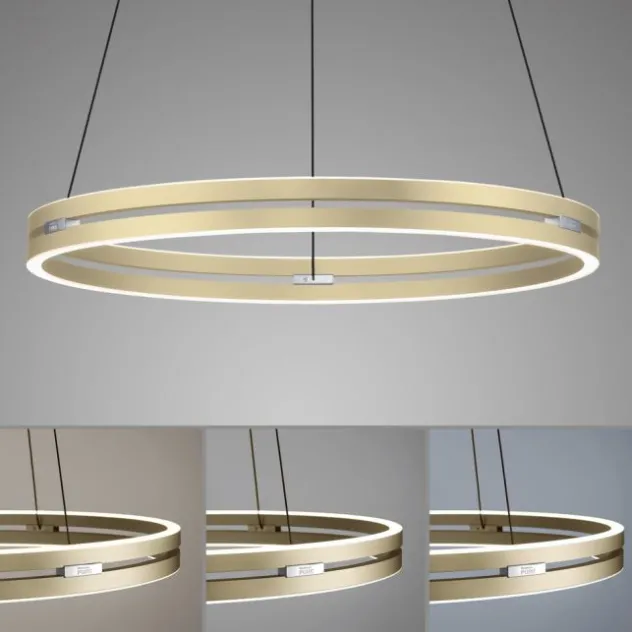 Neuhaus PURE® LED Pendelleuchte PURE E-Loop ivory gold