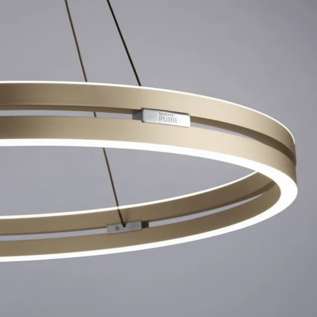 Neuhaus PURE® LED Pendelleuchte PURE E-Loop ivory gold